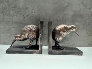 Handcrafted Bird Bookends Decorative Book Holder And Gift
