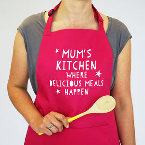 Personalised Delicious Meals Apron