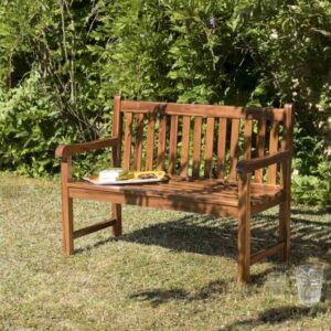 MAEVA - Java garden bench in oiled teak wood MAEVA - Java garden bench in oiled teak wood